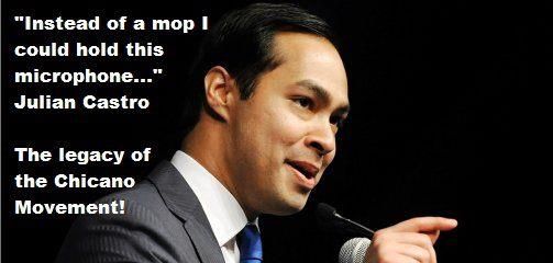 Julian Castro rising Mexican-American &nbsp;Tejano Star