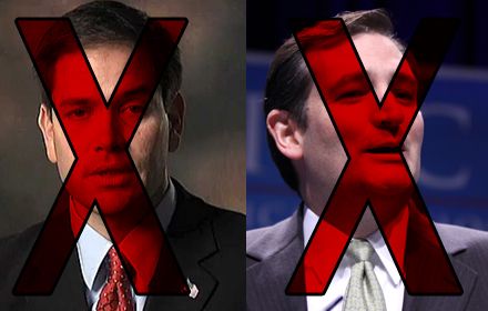 Sen. Marco Rubio does not want to rush to fix immigration while Ted Cruz is missing in action photo marco-rubio-and-ted-cruz-unfriendly-to-latino-immigrants.jpg