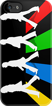 Abbey road in colors    iPhone Case Cover     015