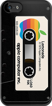 Apple & Lemonade (black)    iPhone Case Cover     044