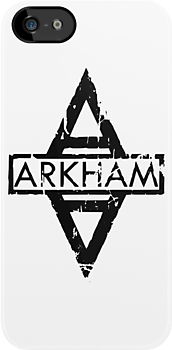 Arkham Logo (Light)    iPhone Case Cover     050