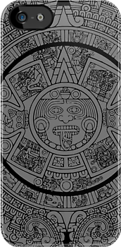 Aztec Calendar    iPhone Case Cover     068