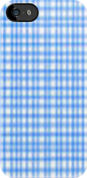 Baby Blue Plaid    iPhone Case Cover     071