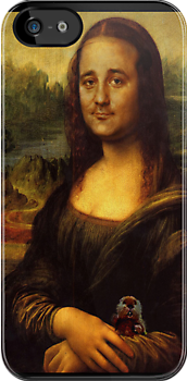 Bill Murray as Mona Lisa    iPhone Case Cover     102