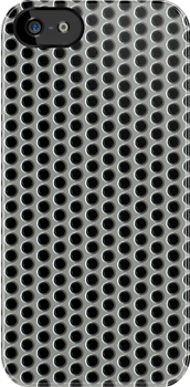 Silvery Metal Mesh  iPhone Case Cover     1025