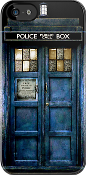 Tardis doctor who with yellow light  iPhone Case Cover     1117