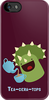 Tea-ceratops  iPhone Case Cover     1131