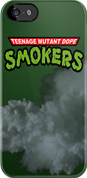 Teenage Mutant Dope Smokers  iPhone Case Cover     1133