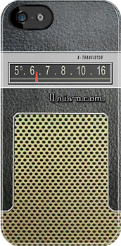 Transistor Radio - 60's Galaxy Model  iPhone Case Cover     1194