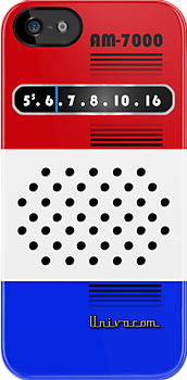 Transistor Radio - 1976 Bicentennial Edition  iPhone Case Cover     1200