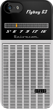 Transistor Radio - Flyboy Black  iPhone Case Cover     1201