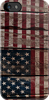 Vintage American Flag  iPhone Case Cover     1231
