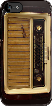 Brown Vintage Radio    iPhone Case Cover     165
