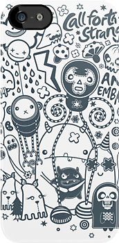 Call forth the strange and embrace    iPhone Case Cover     177