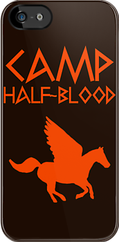 Camp Half-Blood - Orange Logo    iPhone Case Cover     184