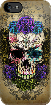 Candy Skull Design    iPhone Case Cover     188