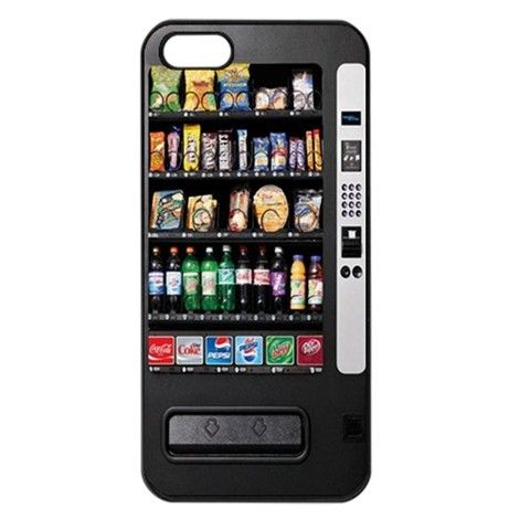 Funny Mini Food Drink Vending Machines  iPhone Case Cover     403