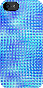Nubby Blue Glass  iPhone Case Cover     743