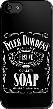 Paper Street Soap Jack Daniels Fight Club iPhone Kılıf-Kapak 796