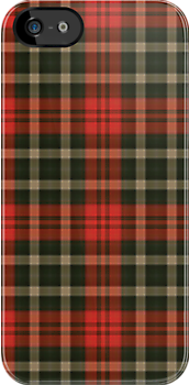 plaid pattern in red and black  iPhone Case Cover     836