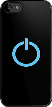 Power Up! - Blue  iPhone Case Cover     868