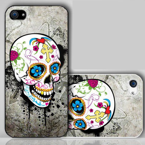 Grunge Sugar Skull  iPhone Case Cover    144