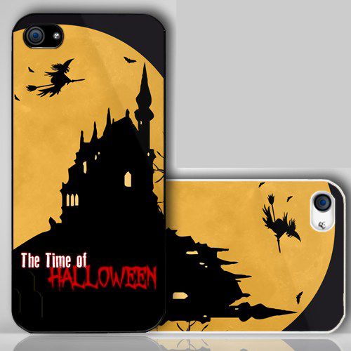 Halloween Spooky Witch Moon Castle  iPhone Case Cover    151