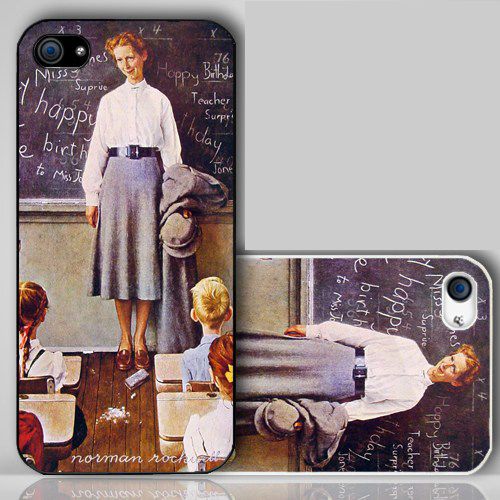 Norman Rockwell Teacher  iPhone Case Cover    280