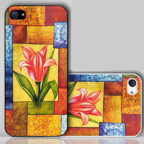 Vintage Tulip Mozaic   iPhone Case Cover    460