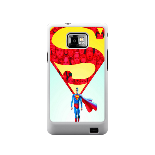 Big S Superman Samsung Galaxy S II Kapak-Kılıf 005