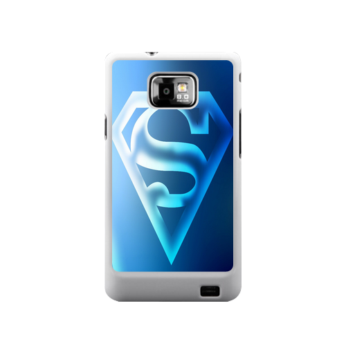 Hot Logo Superman Samsung Galaxy S II Kapak-Kılıf 025
