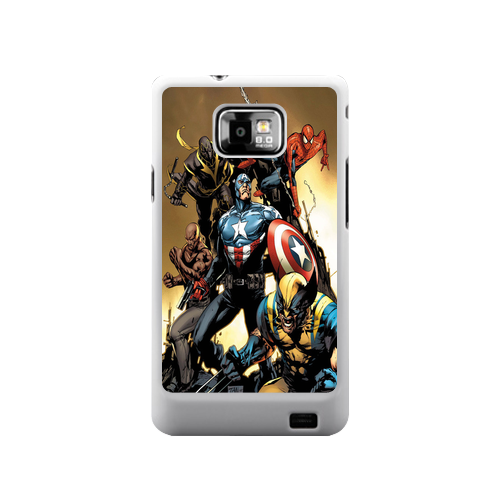 Popular The Avengers Samsung Galaxy S II Kapak-Kılıf 036