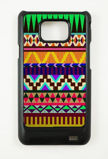 Samsung Galaxy S2 Tribal Aztec Design Kapak-Kılıf 037