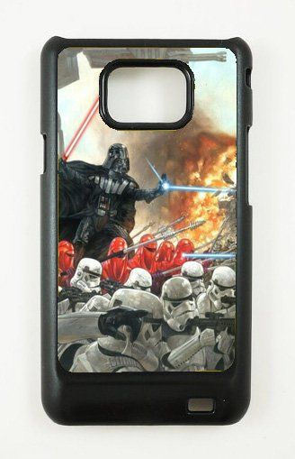 Samsung Galaxy S2 Vintage Darth Vader Kapak-Kılıf 038