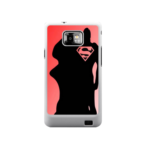 Shadow of Superman Samsung Galaxy S II Kapak-Kılıf 039