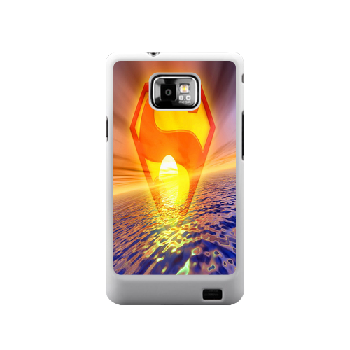 Shiny S Superman Samsung Galaxy S II Kapak-Kılıf 040