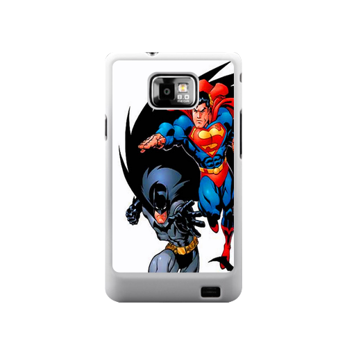 Superman with Batman Samsung Galaxy S II Kapak-Kılıf 046