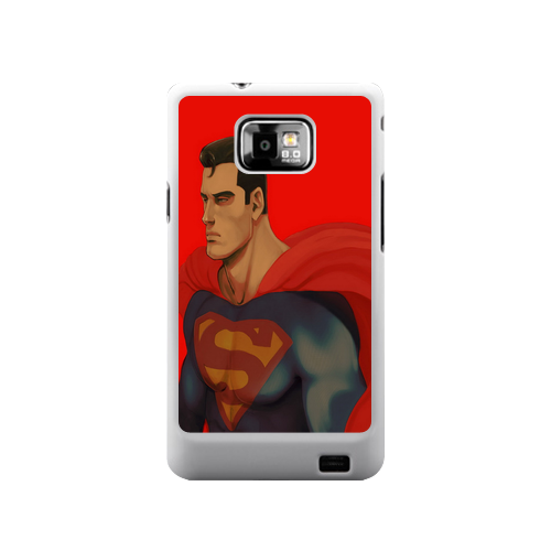 Thinking Superman Samsung Galaxy S II Kapak-Kılıf 051