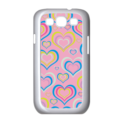 All Color Hearts Samsung Galaxy S3 I9300 Kapak-Kılıf 011