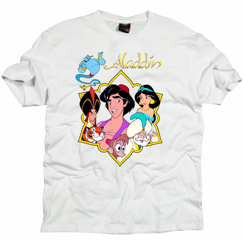 Aladdin Cartoon Tshirt #01