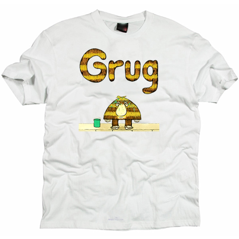 Grug FUNNY Vintage Retro Tshirt #01