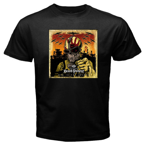 5 Five Finger Death punch War Black Tshirt #01