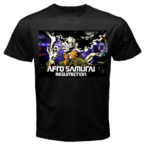 Afro Samurai Cartoon Tshirt # 04