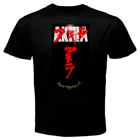 Akira Kaneda Black Tshirt #02