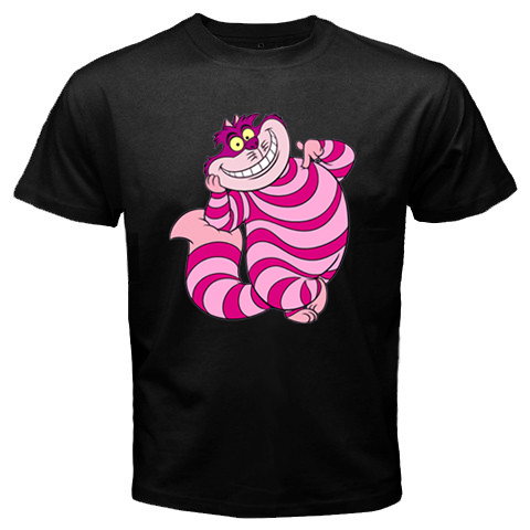 Alice in Wonderland Cheshire Cat Cartoon Tshirt #02