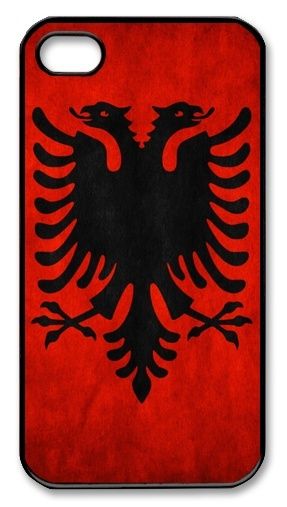 ALBANIA FLAG Albanian Country iPhone Kılıf-Kapak 025