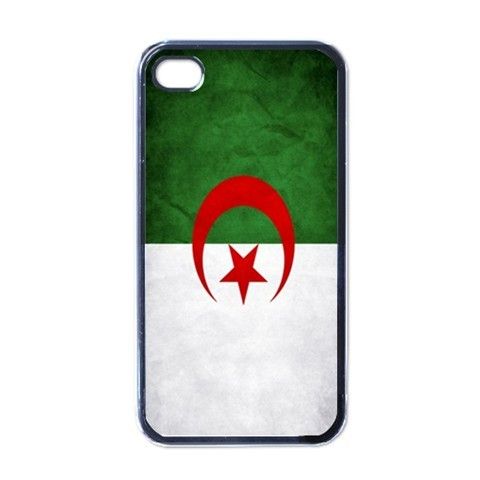 ALGERIA Algerian Berber Algiers Flag iPhone Kılıf-Kapak 037