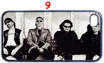 Bono U2 Band  iPhone Kılıf-Kapak  207