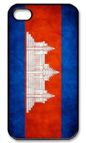 CAMBODIA Khmer Cambodian Country FLAG  iPhone Kılıf-Kapak  315