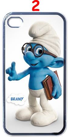 Cartoon Smurf iPhone Kılıf-Kapak 365